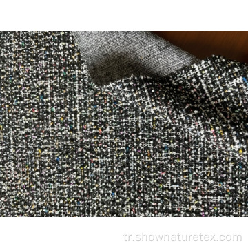 Polyester Rayon Spandex Lady&#39;s Ceket için Şenil Kumaşı